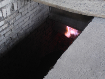 cloisonne workshop firing kiln
