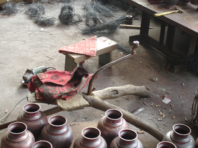 cloisonne workshop shaping station