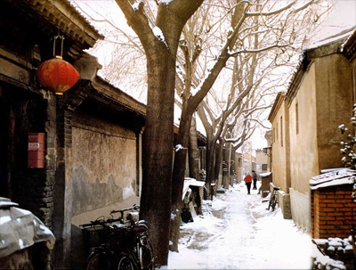 typical Beijing alley