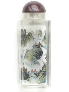 landscape inside painting snuff bottle