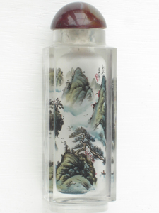 landscape inside painting snuff bottle