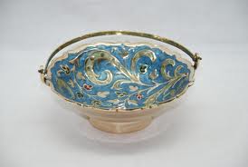 indian enamel bowl