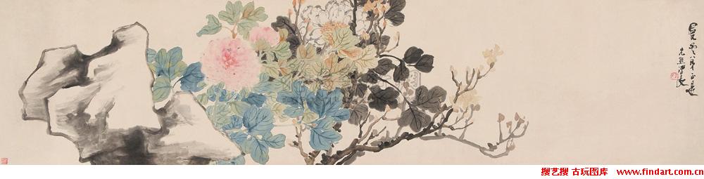 Ren Xiong Qing Dynasty painter painting 1